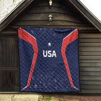 USA Cricket World Cup 2024 Quilt All Stars Sprangle - Wonder Print Shop