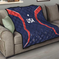 USA Cricket World Cup 2024 Quilt All Stars Sprangle - Wonder Print Shop