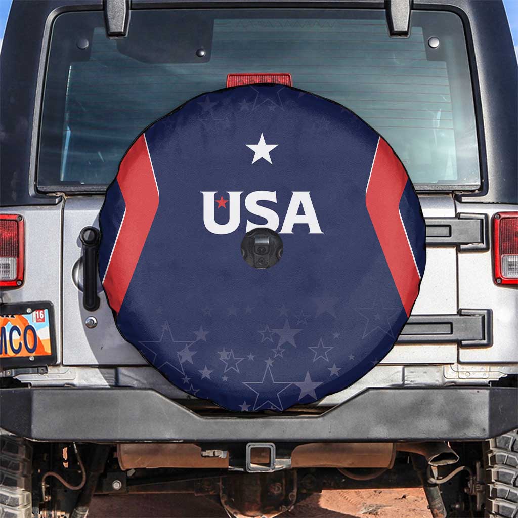 USA Cricket World Cup 2024 Spare Tire Cover All Stars Sprangle - Wonder Print Shop
