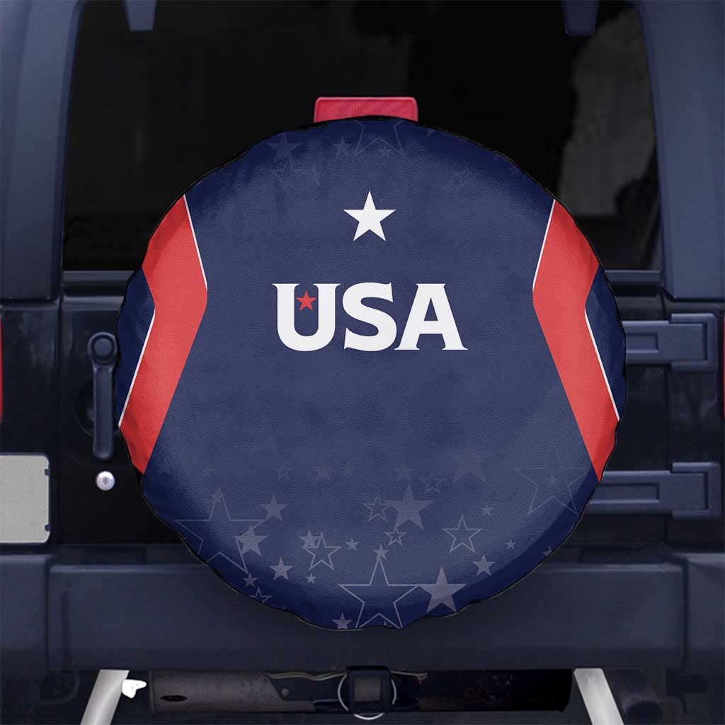 USA Cricket World Cup 2024 Spare Tire Cover All Stars Sprangle - Wonder Print Shop