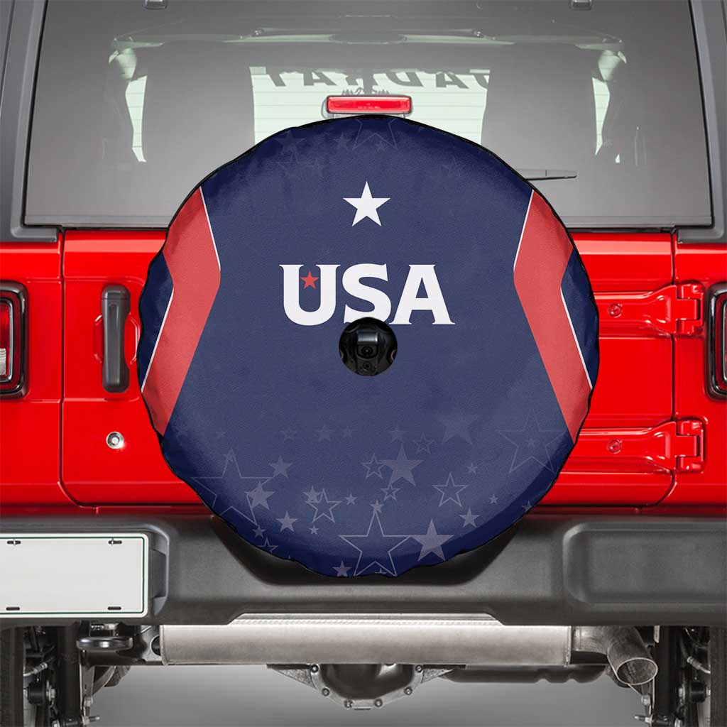 USA Cricket World Cup 2024 Spare Tire Cover All Stars Sprangle - Wonder Print Shop