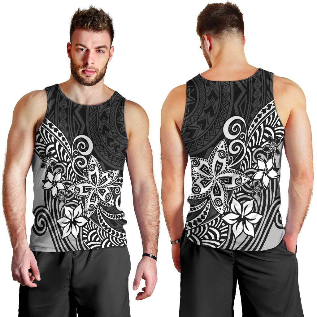 polynesia-men-tank-top-plumeria-black-curves