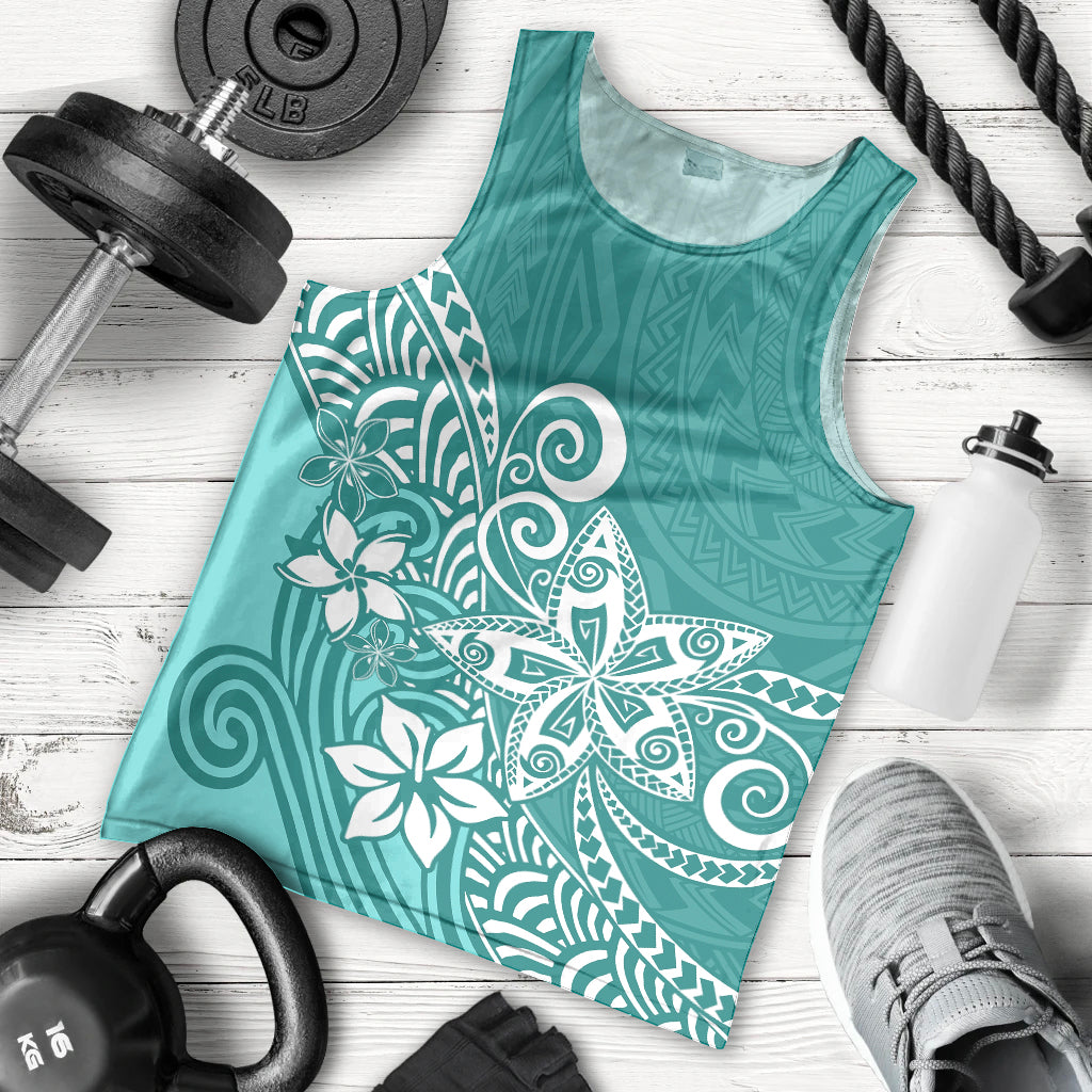 polynesia-men-tank-top-plumeria-teal-curves