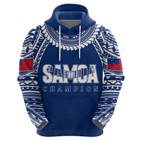 Personalised Samoa Rugby Hoodie WC 2023 Champions - Wonder Print Shop