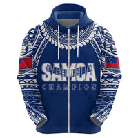 Personalised Samoa Rugby Hoodie WC 2023 Champions - Wonder Print Shop