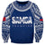 Personalised Samoa Rugby Sweatshirt WC 2023 Champions - Wonder Print Shop