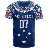 Personalised Samoa Rugby T Shirt WC 2023 Champions - Wonder Print Shop