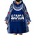 Personalised Samoa Rugby Wearable Blanket Hoodie WC 2023 Champions - Wonder Print Shop