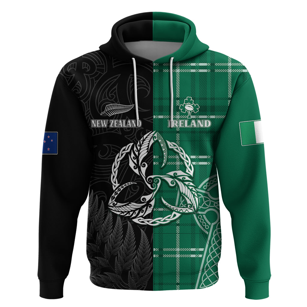 personalised-new-zealand-mix-ireland-rugby-hoodie-celtic-knot-mix-silver-ferns