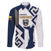Ecuador Football Custom Family Matching Puletasi and Hawaiian Shirt La Tricolors 2024 Virgen de El Panecillo - Wonder Print Shop