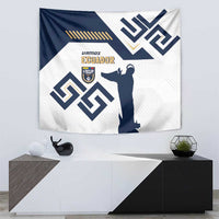 Ecuador Football Tapestry La Tricolors 2024 Virgen de El Panecillo - Wonder Print Shop