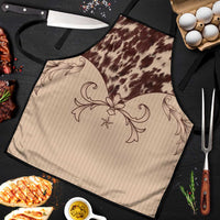 Cowboys Wild West Apron Cow Prints - Wonder Print Shop