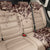 Cowboys Wild West Back Car Seat Cover Cow Prints - Wonder Print Shop