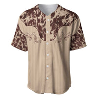 Cowboys Wild West Baseball Jersey Cow Prints - Wonder Print Shop
