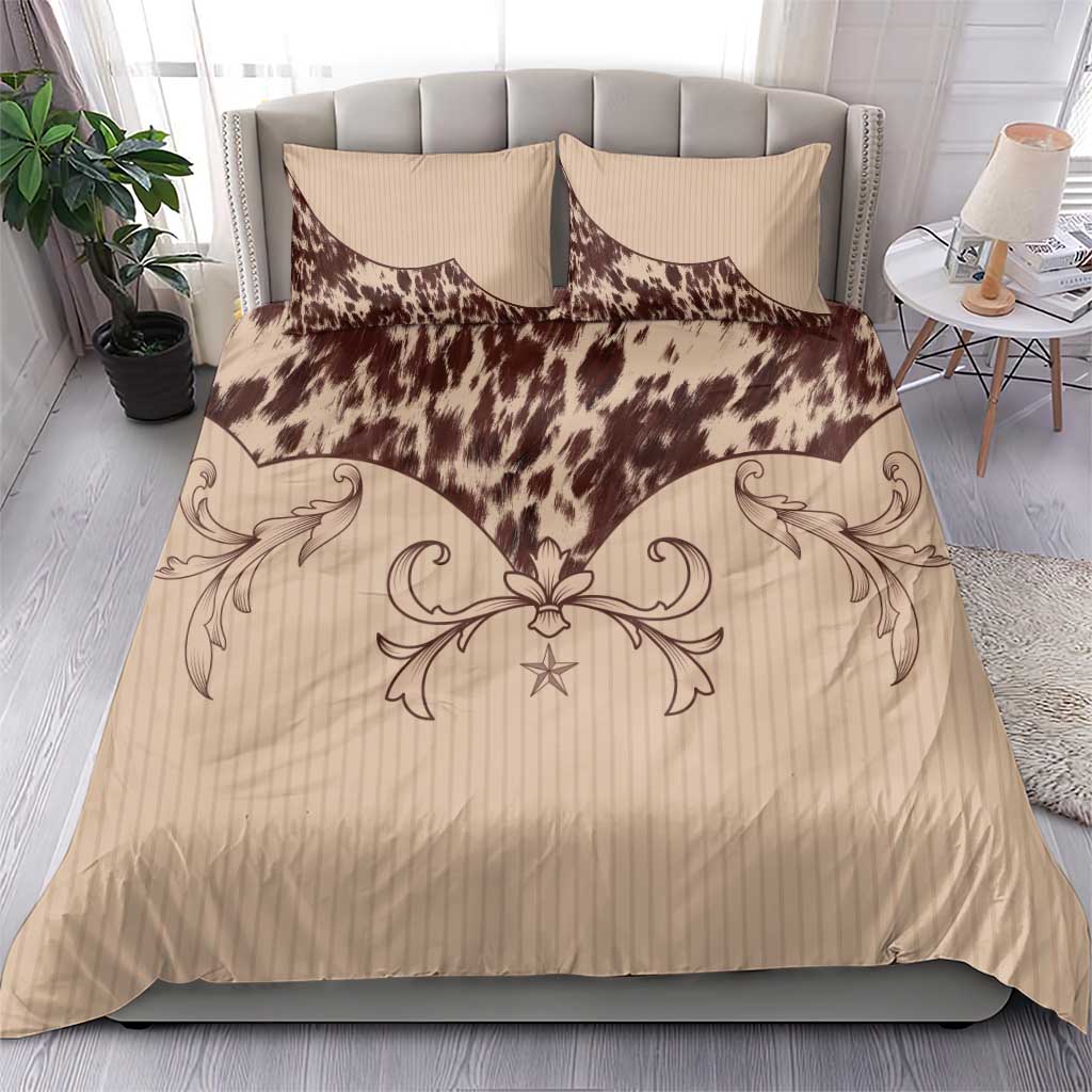 Cowboys Wild West Bedding Set Cow Prints - Wonder Print Shop