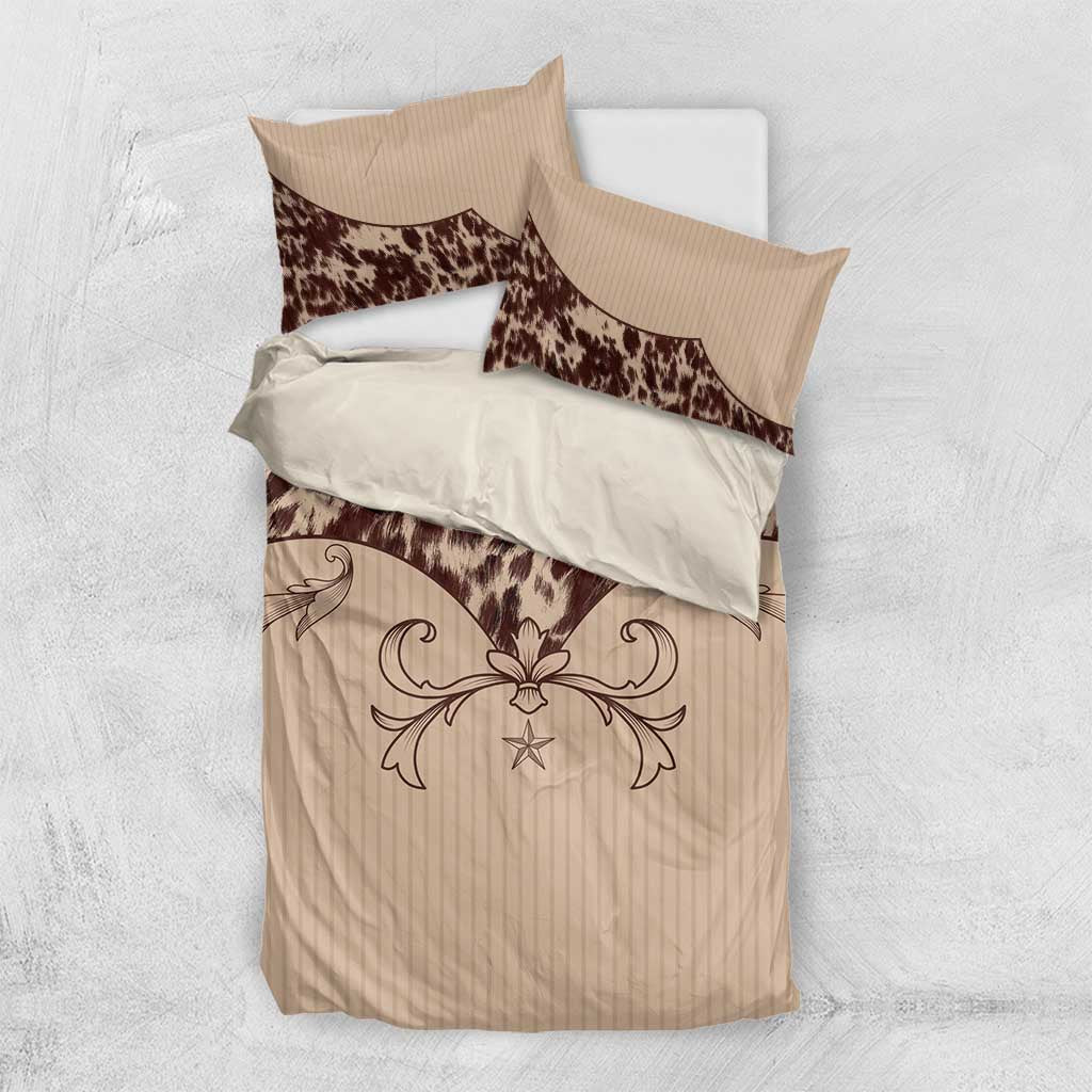 Cowboys Wild West Bedding Set Cow Prints - Wonder Print Shop