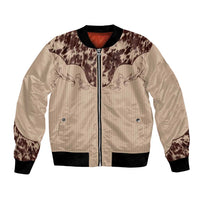 Cowboys Wild West Bomber Jacket Cow Prints - Wonder Print Shop