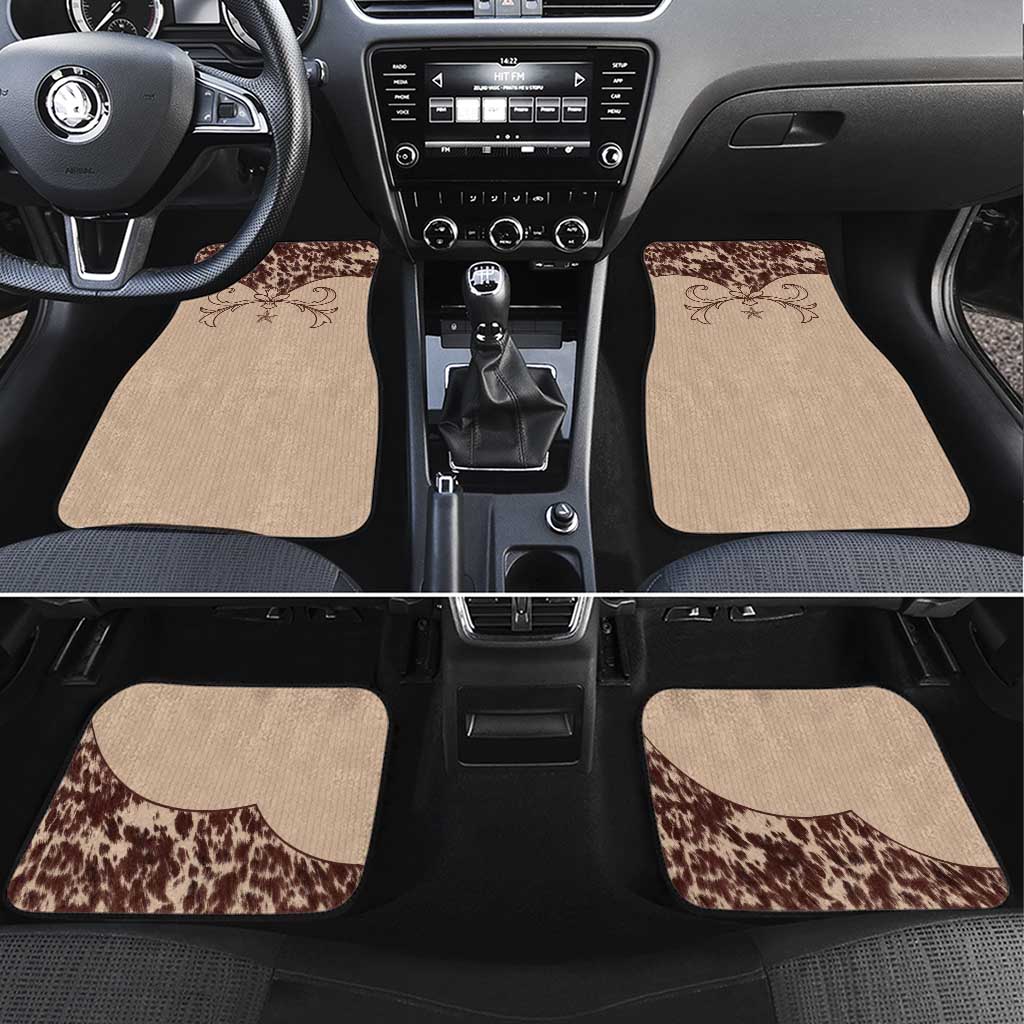 Cowboys Wild West Car Mats Cow Prints - Wonder Print Shop