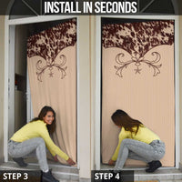Cowboys Wild West Door Cover Cow Prints - Wonder Print Shop