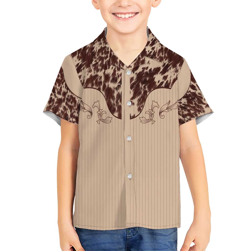 Cowboys Wild West Hawaiian Shirt Cow Prints - Wonder Print Shop