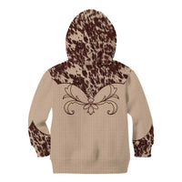 Cowboys Wild West Kid Hoodie Cow Prints - Wonder Print Shop