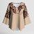 Cowboys Wild West Kimono Sleeve Blouse Cow Prints - Wonder Print Shop