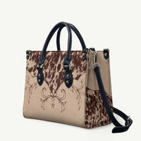 Cowboys Wild West Leather Bag Cow Prints - Wonder Print Shop