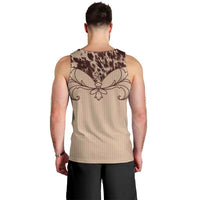 Cowboys Wild West Men Tank Top Cow Prints - Wonder Print Shop