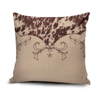Cowboys Wild West Pillow Cover Cow Prints - Wonder Print Shop