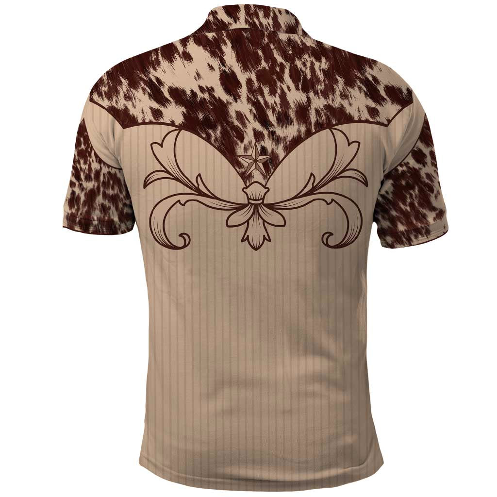Cowboys Wild West Polo Shirt Cow Prints - Wonder Print Shop