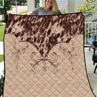 Cowboys Wild West Quilt Cow Prints - Wonder Print Shop