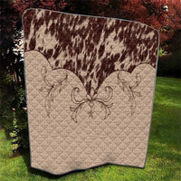 Cowboys Wild West Quilt Cow Prints - Wonder Print Shop