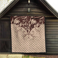 Cowboys Wild West Quilt Cow Prints - Wonder Print Shop