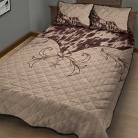 Cowboys Wild West Quilt Bed Set Cow Prints - Wonder Print Shop