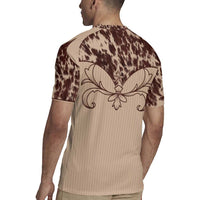 Cowboys Wild West Rugby Jersey Cow Prints - Wonder Print Shop