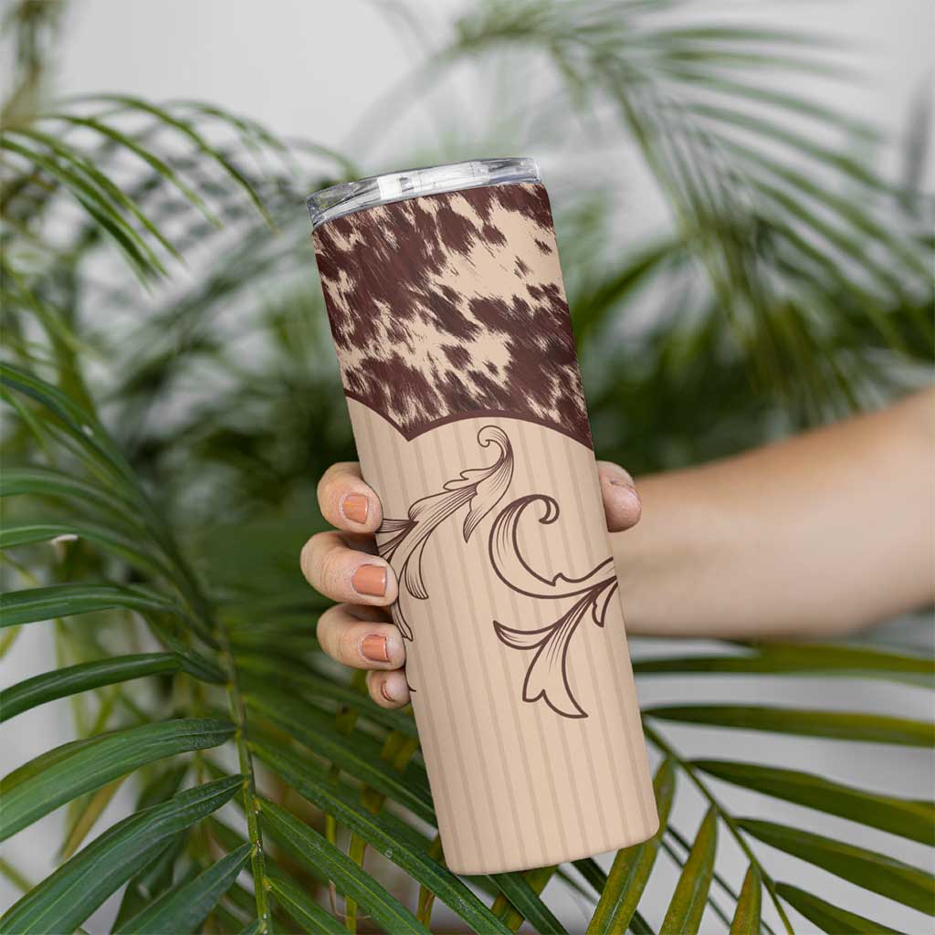 Cowboys Wild West Skinny Tumbler Cow Prints - Wonder Print Shop