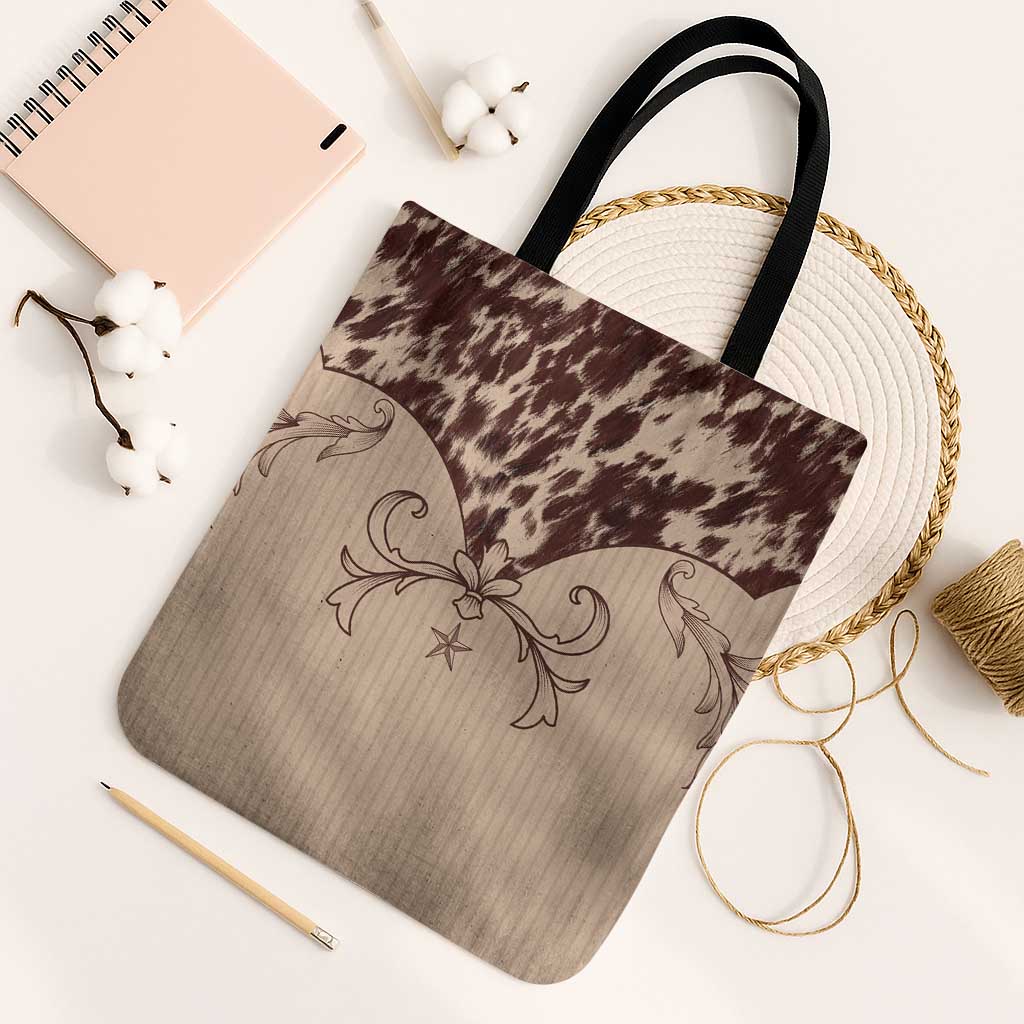 Cowboys Wild West Tote Bag Cow Prints - Wonder Print Shop