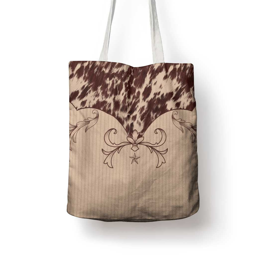 Cowboys Wild West Tote Bag Cow Prints - Wonder Print Shop