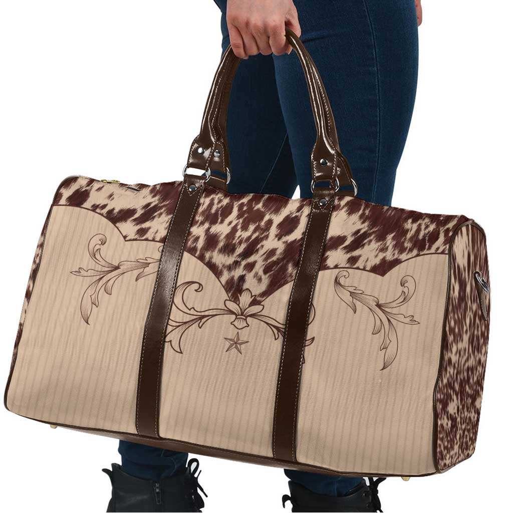 Cowboys Wild West Travel Bag Cow Prints - Wonder Print Shop