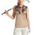 Cowboys Wild West Women Sleeveless Polo Shirt Cow Prints - Wonder Print Shop