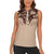 Cowboys Wild West Women Sleeveless Polo Shirt Cow Prints - Wonder Print Shop