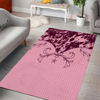 Cowboys Wild West Area Rug Pink Cow Prints - Wonder Print Shop