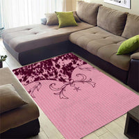 Cowboys Wild West Area Rug Pink Cow Prints - Wonder Print Shop