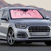 Cowboys Wild West Auto Sun Shade Pink Cow Prints - Wonder Print Shop