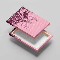 Cowboys Wild West Canvas Wall Art Pink Cow Prints - Wonder Print Shop