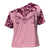 Cowboys Wild West Cross Shoulder Shirt Pink Cow Prints - Wonder Print Shop