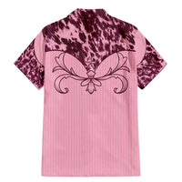 Cowboys Wild West Family Matching Mermaid Dress and Hawaiian Shirt Pink Cow Prints - Wonder Print Shop