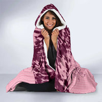 Cowboys Wild West Hooded Blanket Pink Cow Prints - Wonder Print Shop