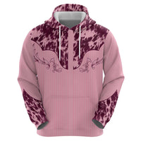 Cowboys Wild West Hoodie Pink Cow Prints - Wonder Print Shop