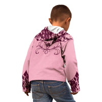 Cowboys Wild West Kid Hoodie Pink Cow Prints - Wonder Print Shop